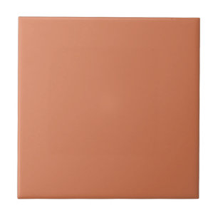 Glowing Ember Orange Square Kitchen and Bathroom Tile