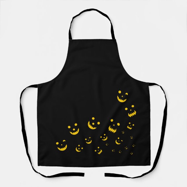Glowing Faces in the Dark Apron (Front)