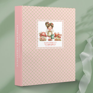 Glowing Fairy Birthday Memory Album Girl Keepsake  Binder