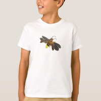 Glowing Firefly Lampyridae