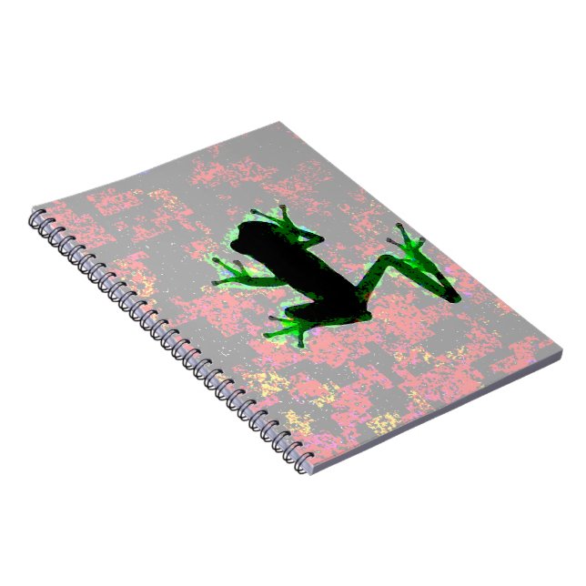 Glowing Frog Notebook (Right Side)