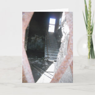 "Glowing Gated Doorway" Get Well Card