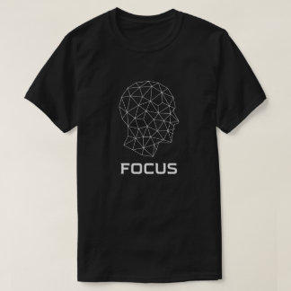 Glowing Geometric Mindset Line-Art T-Shirt