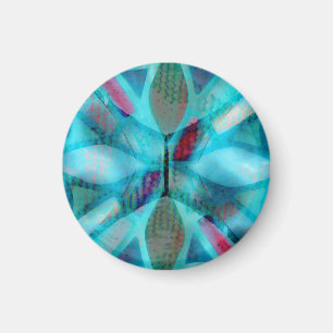 Glowing Glass Magnet