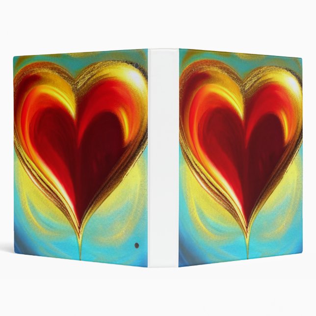 Glowing Heart Binder (Background)