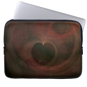 Glowing Hearts Laptop Sleeve