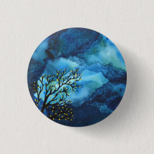 Glowing in the dark (buttons) 1 inch round button