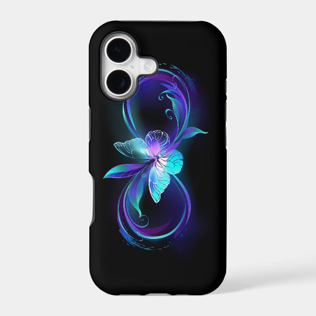 Glowing Infinity with Magic Butterfly (Back)