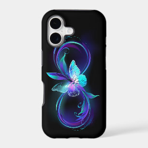 Glowing Infinity with Magic Butterfly
