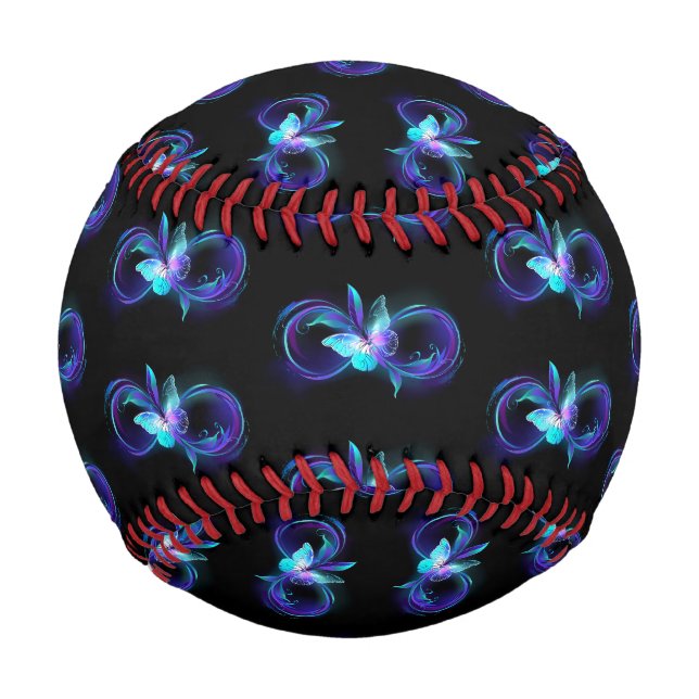Glowing Infinity with Magic Butterfly Baseball (Front)