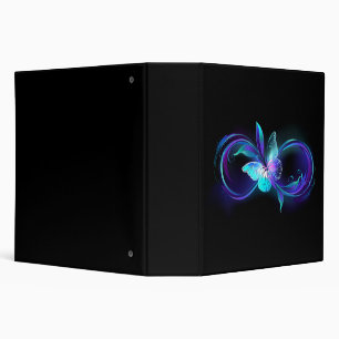 Glowing Infinity with Magic Butterfly Binder