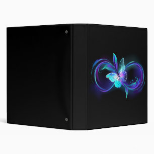 Glowing Infinity with Magic Butterfly Binder