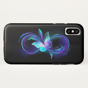 Glowing Infinity with Magic Butterfly Case-Mate iPhone Case