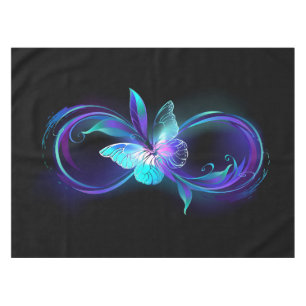 Glowing Infinity with Magic Butterfly Tablecloth