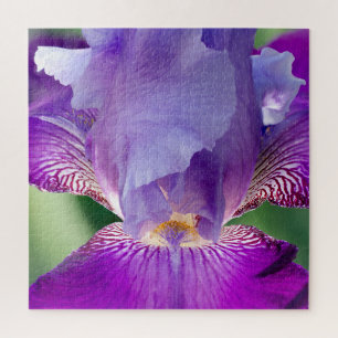 Glowing Iris Nature / Floral / Botanical Photo Jigsaw Puzzle
