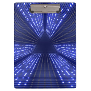 glowing light clipboard