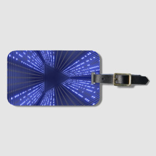 glowing light luggage tag