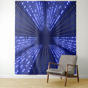 glowing light tapestry
