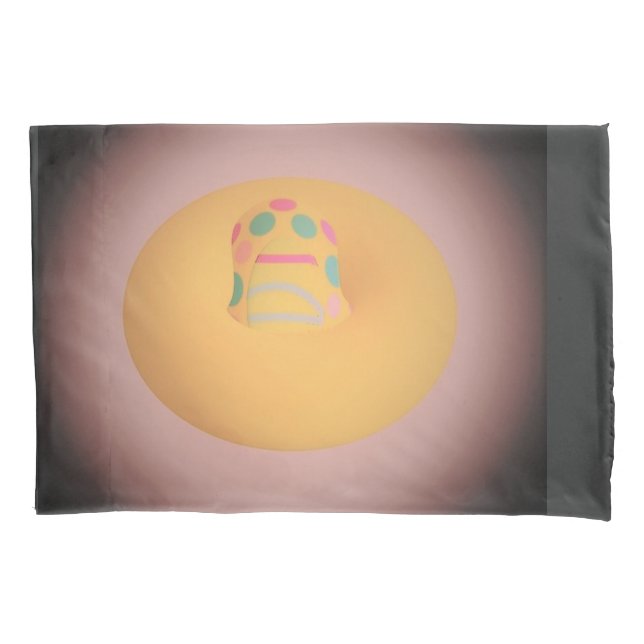 Glowing like a sunbeam art design    pillowcase (Front)
