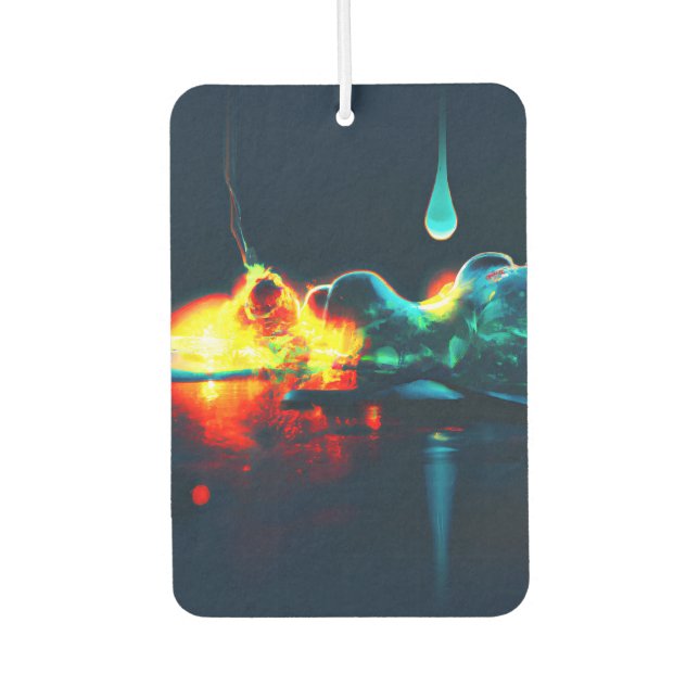 Glowing Liquid Drip Air Freshener (Front)
