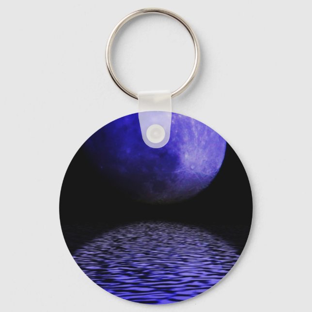 Glowing Moonlight Keychain (Front)