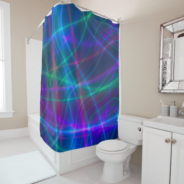 Glowing Multicolored Rays (In Situ)