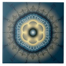 Glowing mystical ornament