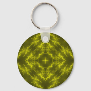 Glowing Neon Electric Thunder Bolts Keychain