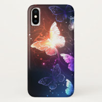 Glowing Night Butterflies