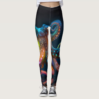 Glowing Octopus Leggings