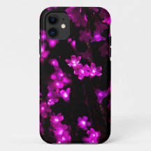 Glowing Pink Flower Lights