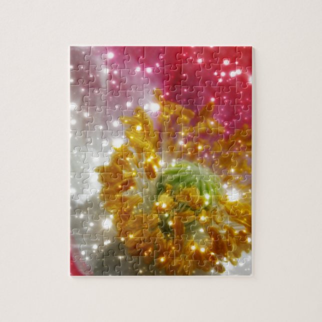 Glowing Poppy Jigsaw Puzzle (Vertical)