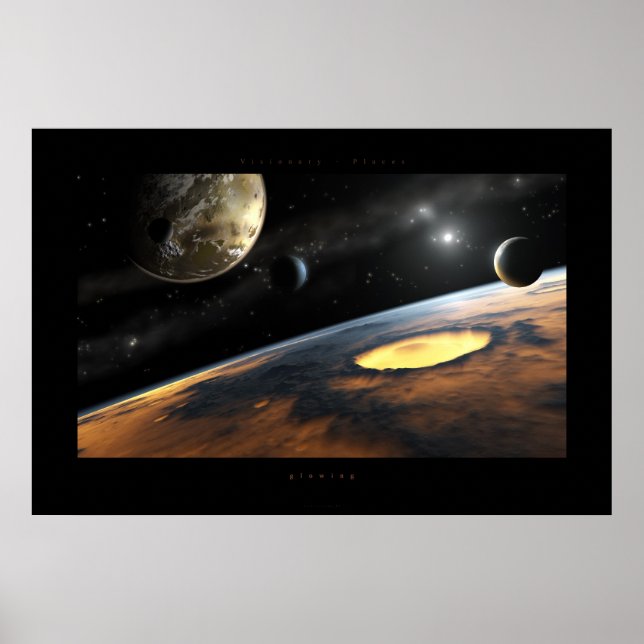 glowing poster (Front)