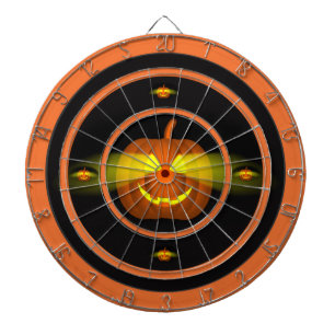 Glowing Pumpkin - Dartboard