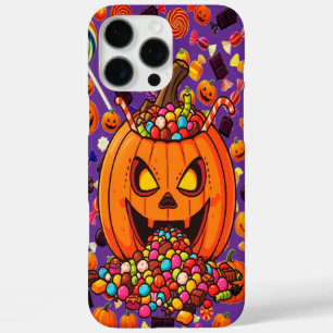 Glowing Pumpkin Halloween Phone Case