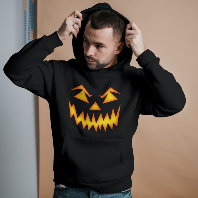 Glowing Pumpkin Hoodie (Creator Uploaded)