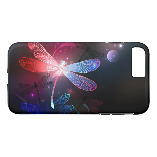 Glowing red dragonfly Case-Mate iPhone case (Back (Horizontal))