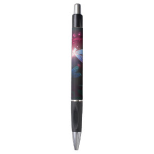 Glowing red dragonfly pen