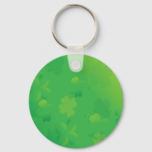 Glowing Shamrocks Keychain