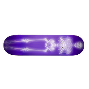 Glowing Skeleton: Custom Skateboard