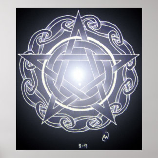 Glowing Star Poster