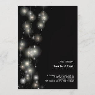 Glowing Stars Invitation