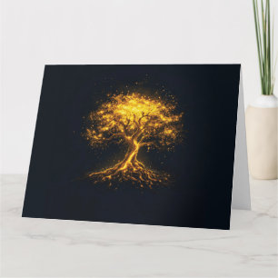  Glowing Tree of Life – Mystical and Enchanting  Card