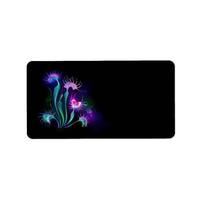 Glowing Venus Flytrap Label (Front)
