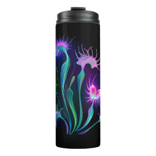 Glowing Venus Flytrap Thermal Tumbler