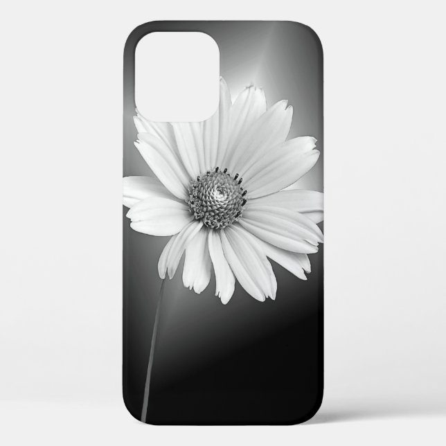 glowing white cosmos on black Case-Mate iPhone case (Back)