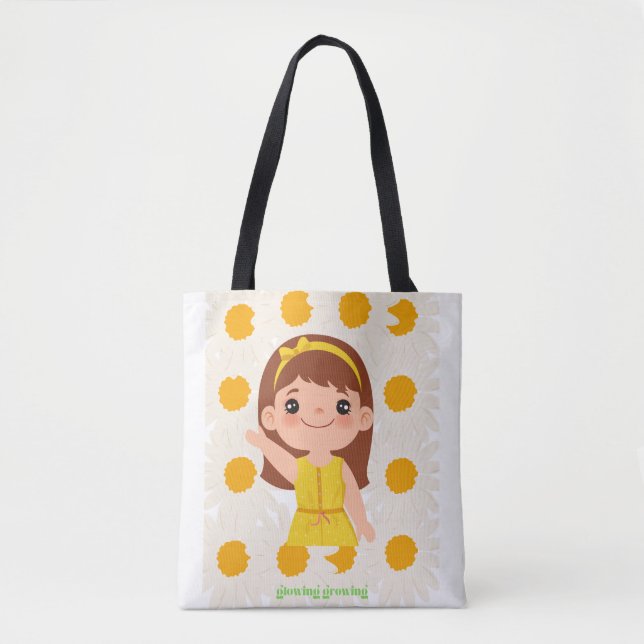 glowing with growing tote bag (Front)