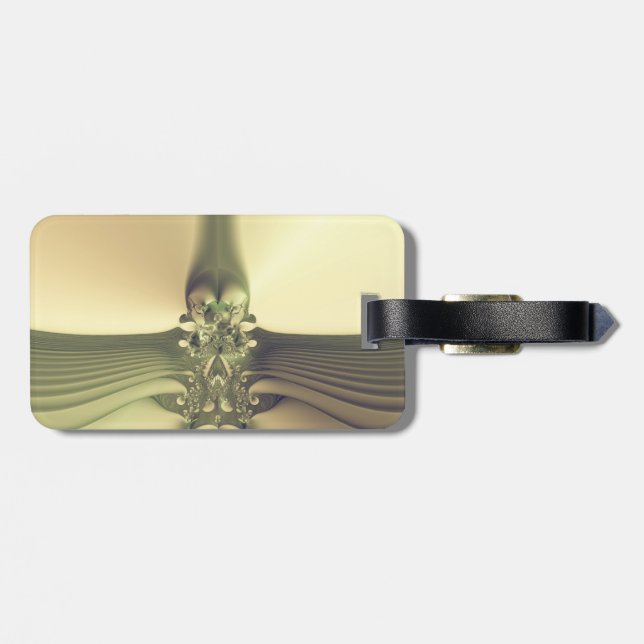 Glowing World Luggage Tag (Back Horizontal)