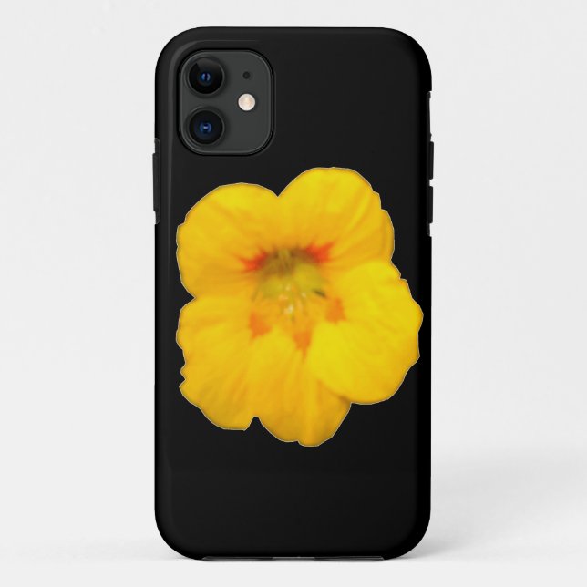 Glowing Yellow Nasturtium iPhone 5 Case (Back)