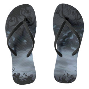 Glowy Clearing Flip Flops